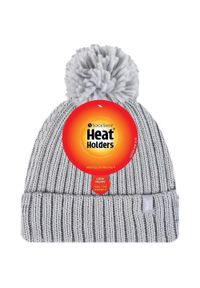 HEAT HOLDERS - Zimowy Czapka Heatweaver dla Kobiet - Arden Jasnoszary. Kolor: szary. Sezon: zima. Styl: elegancki