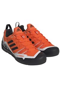 Adidas - Buty adidas Terrex Swift Solo 2 M HR1302 pomarańczowe. Kolor: pomarańczowy. Materiał: tkanina, syntetyk. Szerokość cholewki: normalna. Model: Adidas Terrex #4