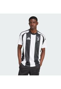 Adidas - Koszulka Juventus 24/25 Home. Kolor: czarny, biały, wielokolorowy. Materiał: materiał