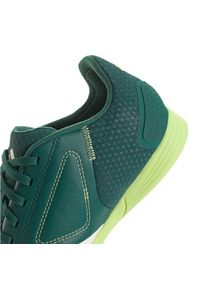 Adidas - Buty piłkarskie adidas Top Sala Competition In Jr IE1555 zielone. Zapięcie: sznurówki. Kolor: zielony. Materiał: materiał, syntetyk, skóra, guma. Szerokość cholewki: normalna. Sport: piłka nożna