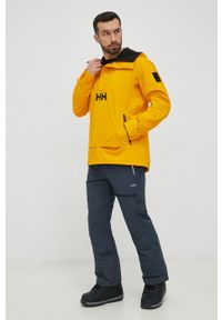 Helly Hansen kurtka narciarska Ullr. Kolor: żółty. Materiał: włókno, puch, materiał. Technologia: Primaloft. Długość: krótkie. Sezon: zima. Sport: narciarstwo #4
