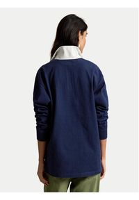Polo Ralph Lauren Sweter 211B17797001 Granatowy Regular Fit. Typ kołnierza: polo. Kolor: niebieski. Materiał: bawełna #3