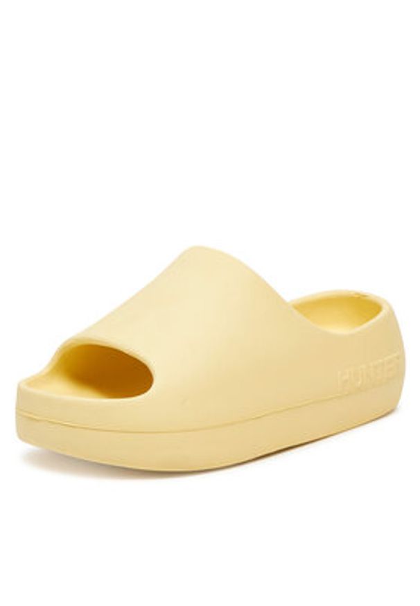 Hunter Klapki S55796-B Żółty. Kolor: żółty. Materiał: syntetyk