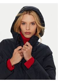 TOMMY HILFIGER - Tommy Hilfiger Parka WW0WW43121 Niebieski Regular Fit. Kolor: niebieski. Materiał: bawełna, syntetyk #7