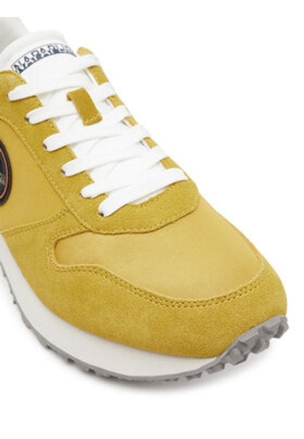 Napapijri Sneakersy Nova NP0A4IQL Żółty. Kolor: żółty. Materiał: materiał