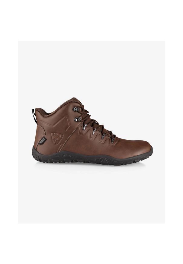Kilpi BARE HIGH WP-U buty na zewnątrz. Kolor: brązowy