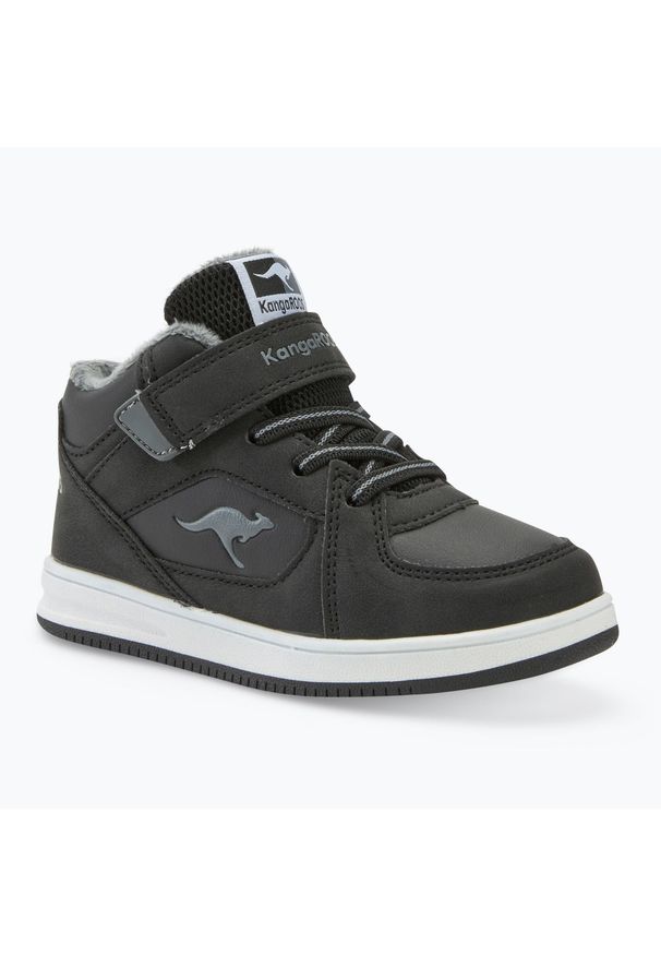 KangaRoos - Buty dziecięce KangaROOS K-CPI Kalino Mid EV. Kolor: czarny