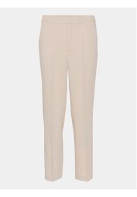 Kaffe Spodnie materiałowe Sakura 10507770 Écru Regular Fit. Kolor: kremowy. Materiał: syntetyk #6