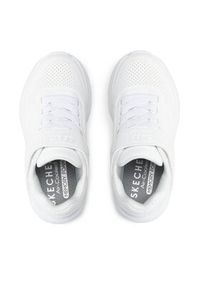 skechers - Skechers Sneakersy Uno Lite Vendox 403695L/W Biały. Kolor: biały. Materiał: skóra #5