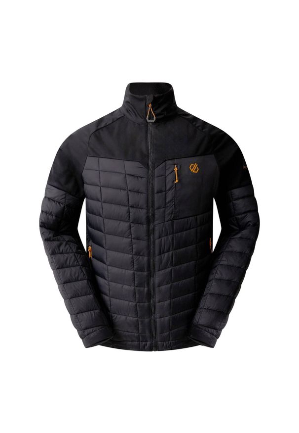 DARE 2B - Męska Pikowana Kurtka Hybrydowa Mountaineer II. Kolor: czarny. Materiał: puch. Sport: turystyka piesza