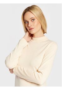 Max Mara Leisure Sweter Corinto 33660926 Beżowy Regular Fit. Kolor: beżowy. Materiał: wełna #4