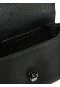 Calvin Klein Jeans Torebka Minimal Monogram Shoulder Bag20 LV04K3134G Czarny. Kolor: czarny. Materiał: skórzane