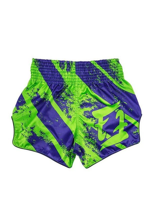 FAIRTEX - Spodenki Muay Thai Fairtex BS1928 Niebieskie/Zielone L. Kolor: zielony