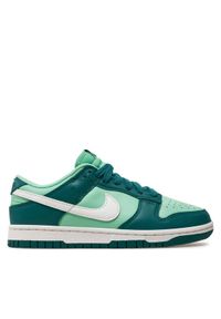 Nike Sneakersy Dunk Low DD1503 301 Zielony. Kolor: zielony. Materiał: skóra