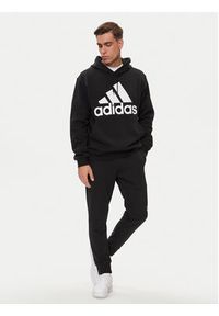 Adidas - adidas Bluza IB4024 Czarny Regular Fit. Kolor: czarny. Materiał: bawełna