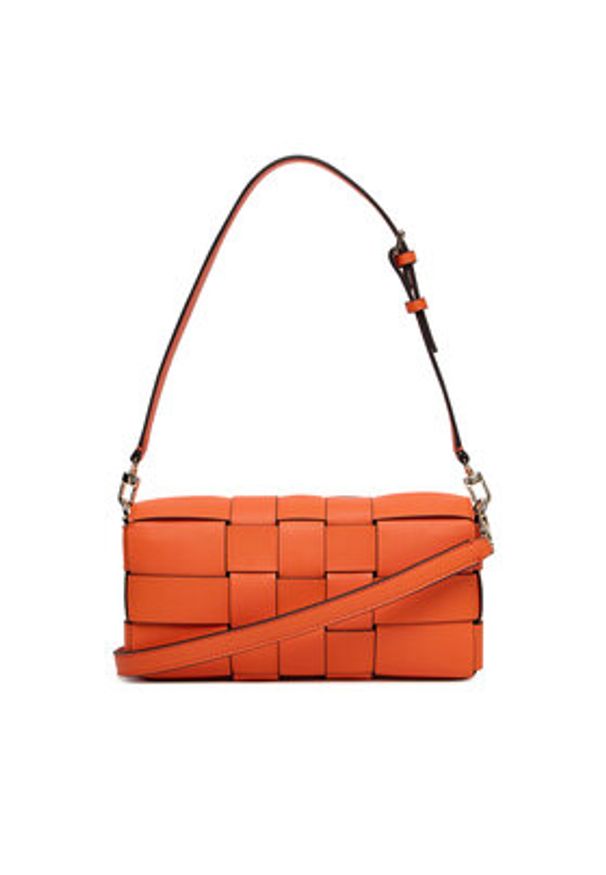 Guess Torebka Maylee HWWG96 61190 Pomarańczowy. Kolor: pomarańczowy. Materiał: skórzane