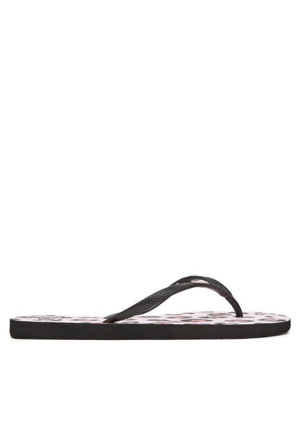 Roxy Japonki 839452A Czarny. Kolor: czarny. Materiał: syntetyk