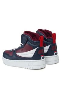 Fila Sneakersy Fxventuno Velcro Kids FFK0158.33064 Bordowy. Kolor: czerwony. Materiał: skóra