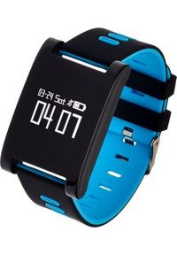 GARETT - Smartwatch Garett Sport 7 Czarno-niebieski (5903246280098). Rodzaj zegarka: smartwatch. Kolor: czarny, wielokolorowy, niebieski. Styl: sportowy #1