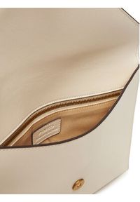 Pinko - PINKO Torebka Flat Purse Handle AI 25-26 PCPL104820 A0F1 Écru. Materiał: skórzane
