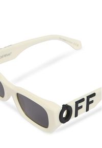 OFF-WHITE - Off-White Okulary przeciwsłoneczne OERI124 Biały. Kolor: biały #5