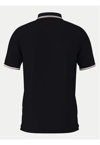 Selected Homme Polo 16095852 Czarny Slim Fit. Typ kołnierza: polo. Kolor: czarny. Materiał: bawełna #3