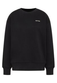 Mustang Bluza Burley 1016772 Czarny Oversize. Kolor: czarny. Materiał: bawełna #6