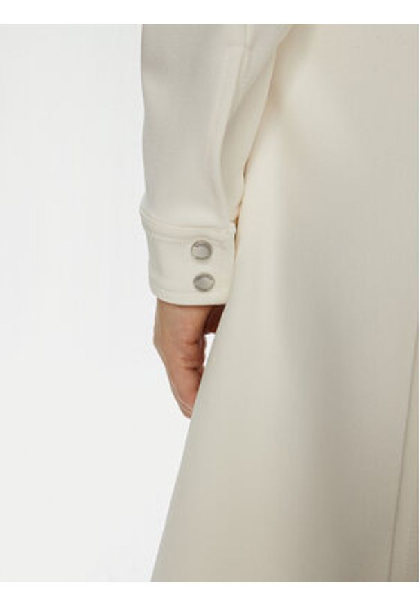 Guess Sukienka codzienna W5RK93 KCBO2 Écru Regular Fit. Okazja: na co dzień. Materiał: syntetyk. Typ sukienki: proste. Styl: casual