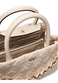 Guess Torebka Maxine HWQG97 33060 Kremowy. Kolor: kremowy. Materiał: skórzane #2