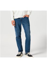 Wrangler - WRANGREL MĘSKIE SPODNIE RIVER MISTY BLUE 112356840