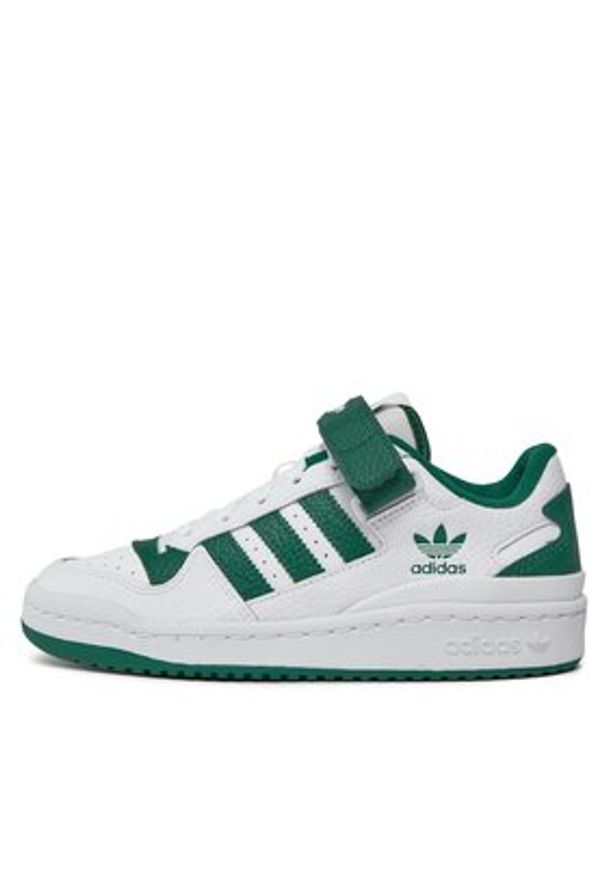 Adidas - adidas Sneakersy Forum Low GY5835 Biały. Kolor: biały. Materiał: skóra