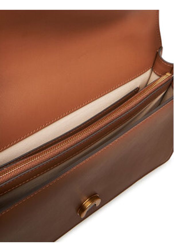 Pinko - PINKO Torebka Love One Classic ST.CL Al 25-26 PLTT 105857 A0F1 Brązowy. Kolor: brązowy. Materiał: skórzane