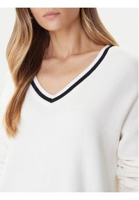 Liu Jo Sport Sweter TF5229 MS59L Écru Regular Fit. Materiał: syntetyk. Styl: sportowy #3