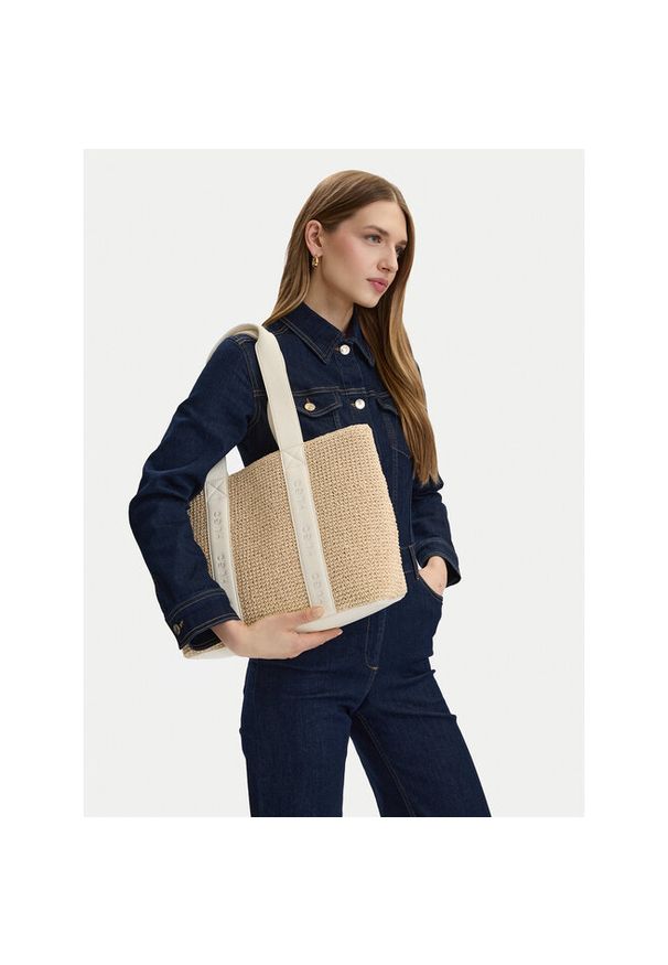 Hugo - Torebka HUGO. Kolor: biały