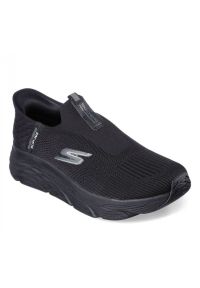 skechers - Buty Skechers Max Cushioning Advantageous M 220389-BBK czarne. Kolor: czarny. Materiał: dzianina, syntetyk, guma. Szerokość cholewki: normalna. Obcas: na platformie #5