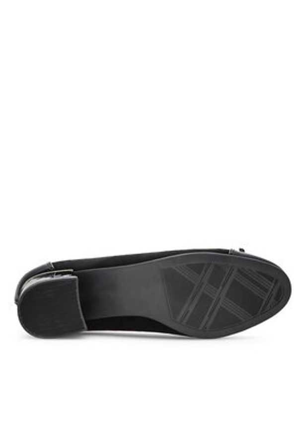 Clara Barson Czółenka LS6032-02 Czarny. Kolor: czarny. Materiał: materiał