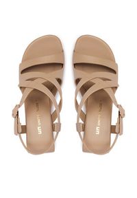 United Nude Sandały Mobius Straps Hi 1099793216 Beżowy. Kolor: beżowy. Materiał: skóra #2