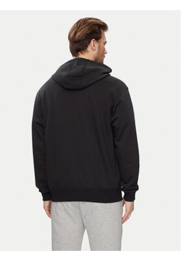 Adidas - adidas Bluza All SZN Fleece Graphic Hoodie IC9771 Czarny Loose Fit. Kolor: czarny. Materiał: bawełna