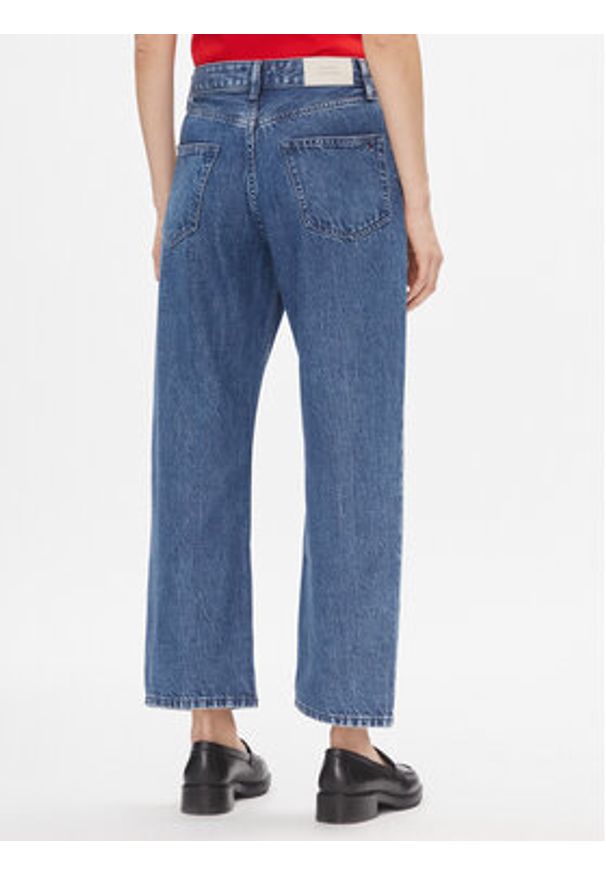 TOMMY HILFIGER - Tommy Hilfiger Jeansy Loose Straight Rw Lea WW0WW40637 Niebieski Loose Leg. Kolor: niebieski