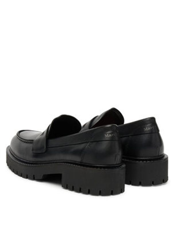 Marc O'Polo Loafersy SS2M3011 Czarny. Kolor: czarny. Materiał: skóra