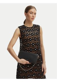 MICHAEL Michael Kors Torebka Goldie 30S6S14C6L Czarny. Kolor: czarny. Materiał: skórzane #1