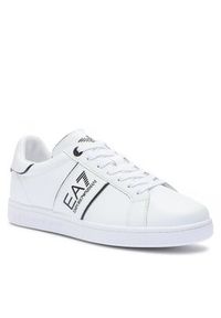 EA7 Emporio Armani Sneakersy X8X102 XK346 D611 Biały. Kolor: biały. Materiał: skóra #3