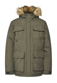 Hunter Parka Angus HARM0018252 Zielony Regular Fit. Kolor: zielony. Materiał: syntetyk