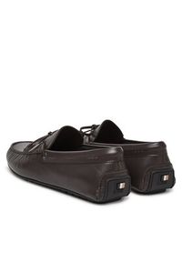 BOSS Mokasyny Noel_Mocc_ltlc 50541771 Brązowy. Kolor: brązowy. Materiał: skóra #4