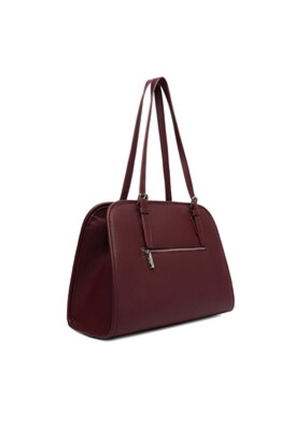 Nine West Torebka CEO-AGNES-LA482-3038 Bordowy. Kolor: czerwony