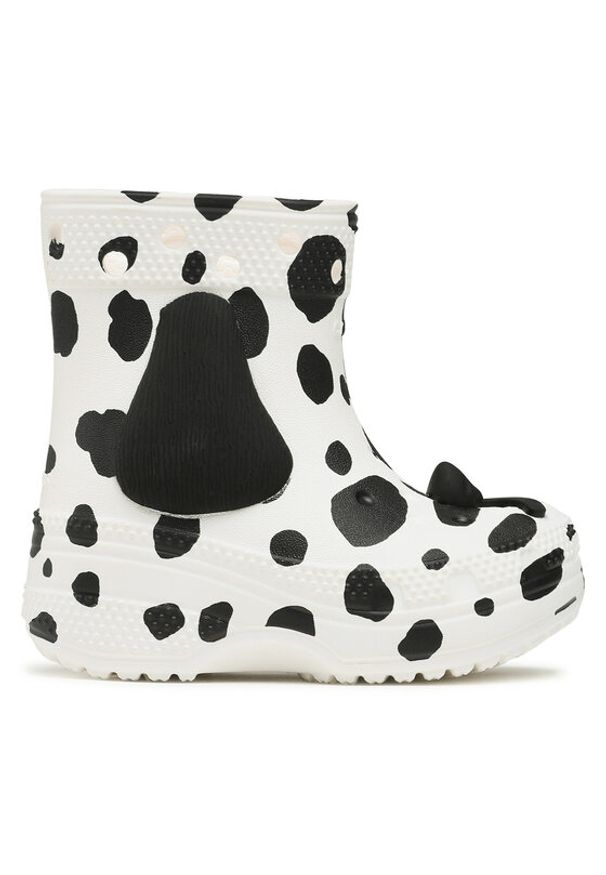 Crocs Kalosze Crocs Classic I Am Dalmatian Boot T 209079 Biały. Kolor: biały