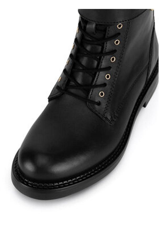 Sergio Bardi Trzewiki WI16-E1013-07SB Czarny. Kolor: czarny. Materiał: skóra