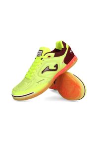 Buty halowe męskie Joma Top Flex IN. Kolor: żółty. Sport: piłka nożna