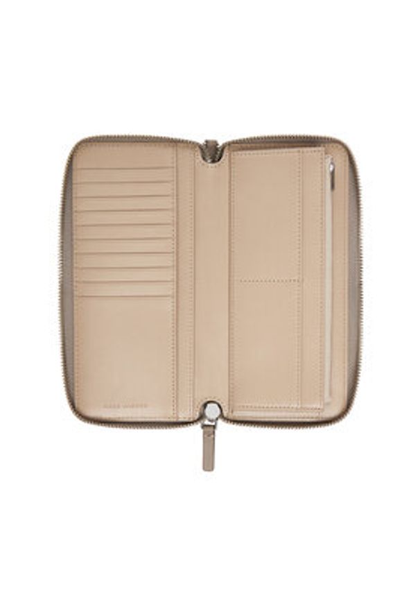 MARC JACOBS - Marc Jacobs Portfel The Covered J Marc Continental 2P4SMP013S02 Szary. Kolor: szary. Materiał: skóra