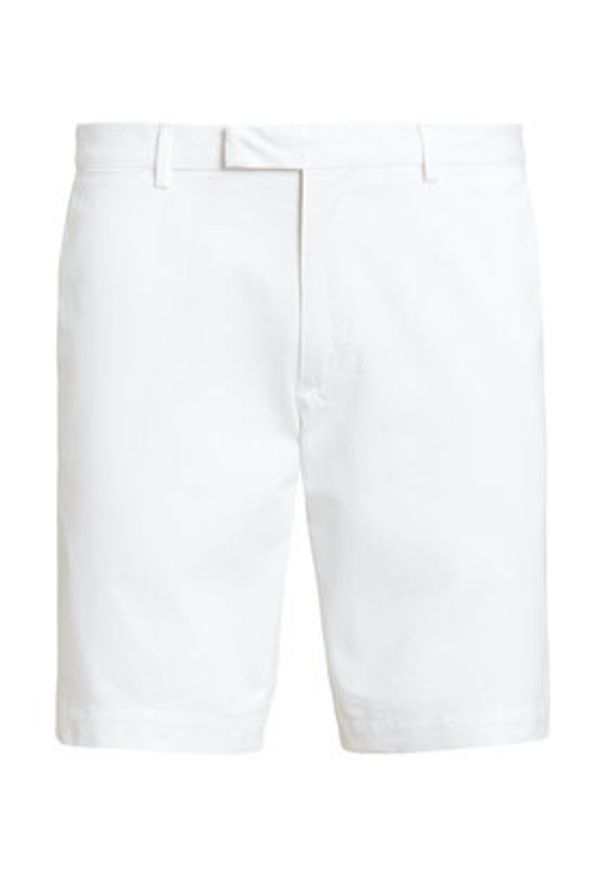 Polo Ralph Lauren Szorty materiałowe 710646709001 Biały Slim Fit. Kolor: biały. Materiał: bawełna